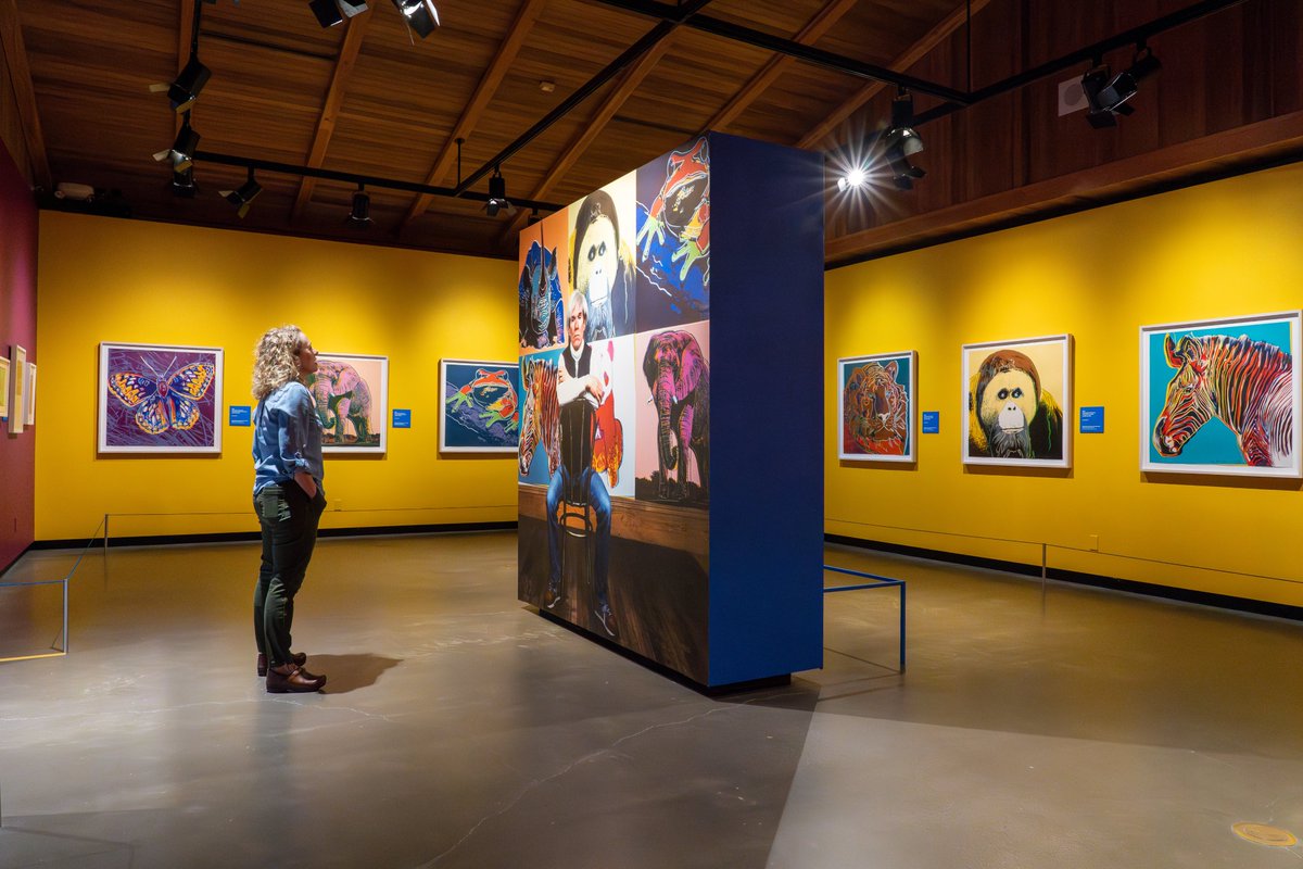 The High Desert Museum is open today, Wednesday, January 17! We're working on the outdoor paths and hope they'll be open soon. But the interior exhibitions await...including "Andy Warhol's Endangered Species: From the Collections of Jordan D. Schnitzer and his Family Foundation."