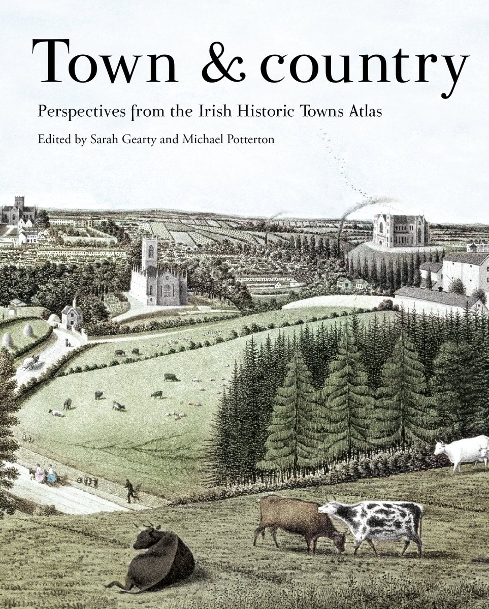 The launch took place recently of Town & Country: perspectives from the Irish Historic Towns Atlas (edited by Sarah Gearty and Michael Potterton). For more details and to purchase the book, please click here ria.ie/town-and-count…