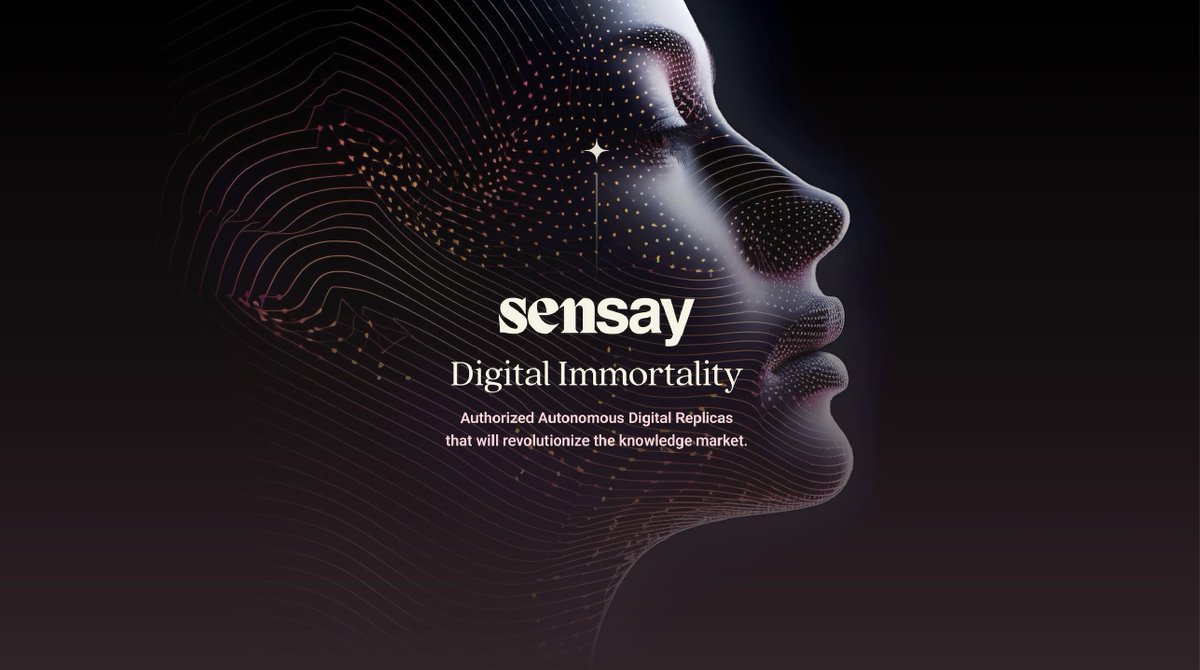 asksensay's tweet image. 🔥 Launch Announcement 🚀

We&apos;re thrilled to announce the launch of Sensay, a groundbreaking platform that redefines the boundaries of what our digital presence can do for us.

TLDR: Check out snsy.ai for the most exciting new AI Web3 project.
