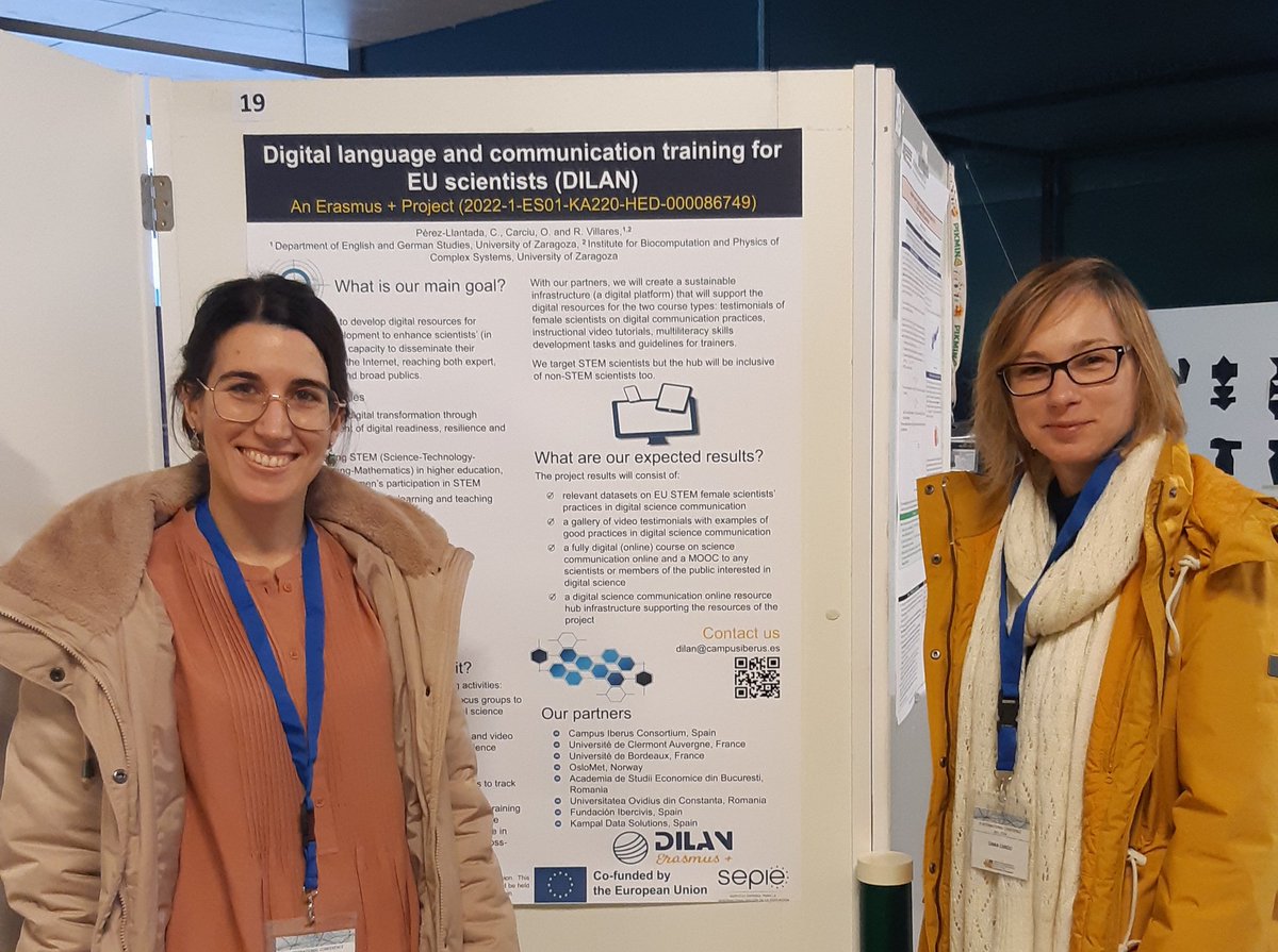Genci 2.0 (@digital_genres) on Twitter photo Presenting the erasmus+ project #DILAN at the BIFI conference 2024 <a href="/bifi_unizar/">BIFI Instituto - Unizar</a> <a href="/CampusIberus/">Campus Iberus</a> <a href="/sepiegob/">SEPIE</a> Presenting the erasmus+ project #DILAN at the BIFI conference 2024 <a href="/bifi_unizar/">BIFI Instituto - Unizar</a> <a href="/CampusIberus/">Campus Iberus</a> <a href="/sepiegob/">SEPIE</a>