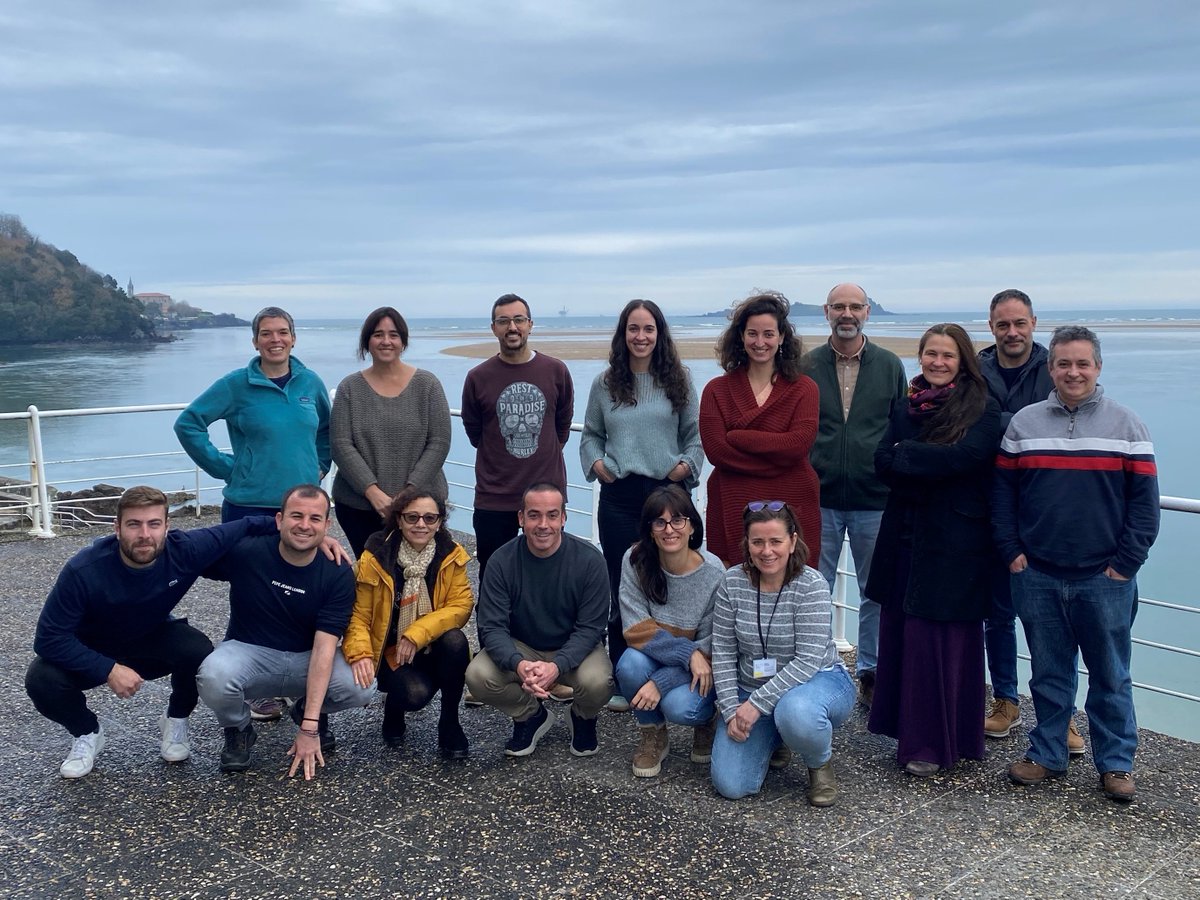 We built a new research group to address "Global Change in Marine Ecosystems". Our team met yesterday  for the first time at the Sukarrieta center, in the amazing Urdaibai estuary. <a href="/azti_brta/">AZTI</a>
