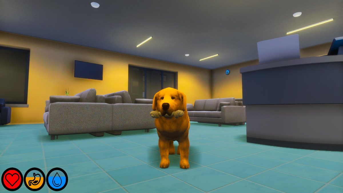 Looks like #doggo has found something new to play with! 🐶🦴 #screenshotsaturday #indiegame #Steam #gaming