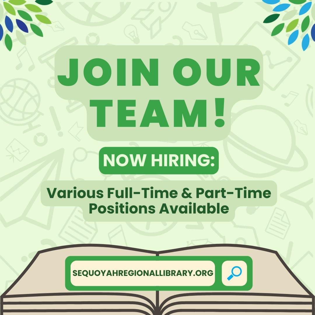 Sequoyah Regional Library System tweet media