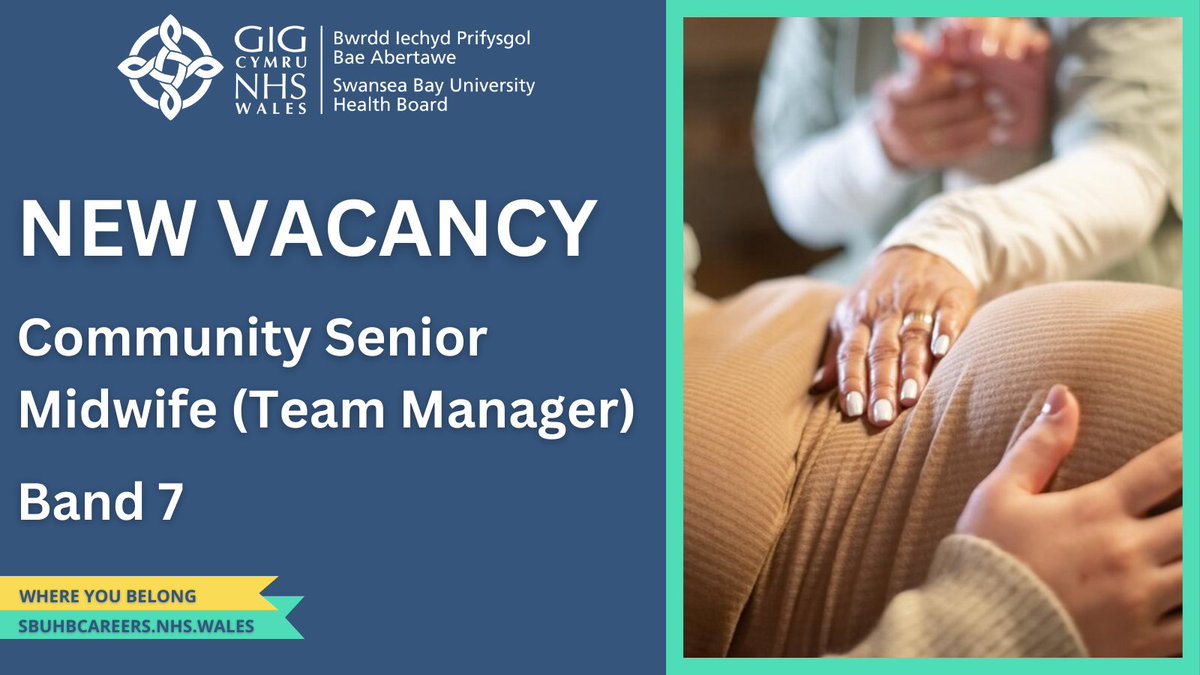 Maternity services are looking for a Community Team Manager who will be a dynamic, experienced midwife, with the energy and drive to support our forward thinking and talented Midwifery management team in the evolution of the service and to shape our long-term strategic plans.