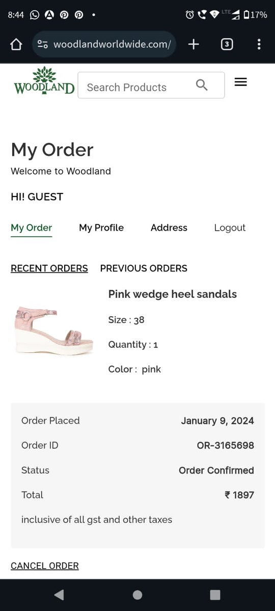 pandey_tanay's tweet image. @Woodland What the hell is wrong with woodland ordered the sandle and received used widges from woodland official website