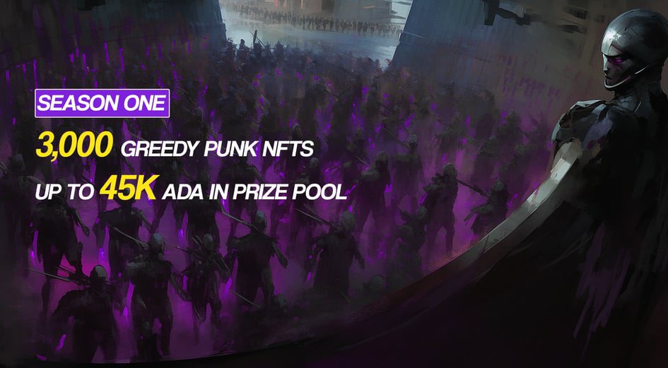 In the chaotic 2046, a growing number of Greedy Punks are joining GOP program, fueled by an insatiable desire for resources and a thirst for thrilling experiences. Brace themselves for a brutal game that will reshape their destinies. 

#GreedyOnePercent #CNFT #CNFTCommunity #ada