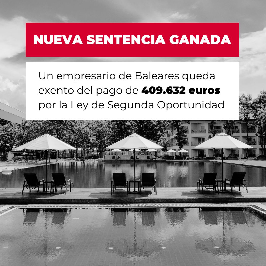 Cristina Borrallo <a href="/CBorrallo/">CristinaBorrallo</a>, abogada miembro de RED ABAFI, ha obtenido recientemente un importante éxito en la aplicación de la Ley de Segunda Oportunidad.

Más información sobre el caso 👉linkedin.com/feed/update/ur…

#leysegundaoportunidad #abogados #REDABAFI