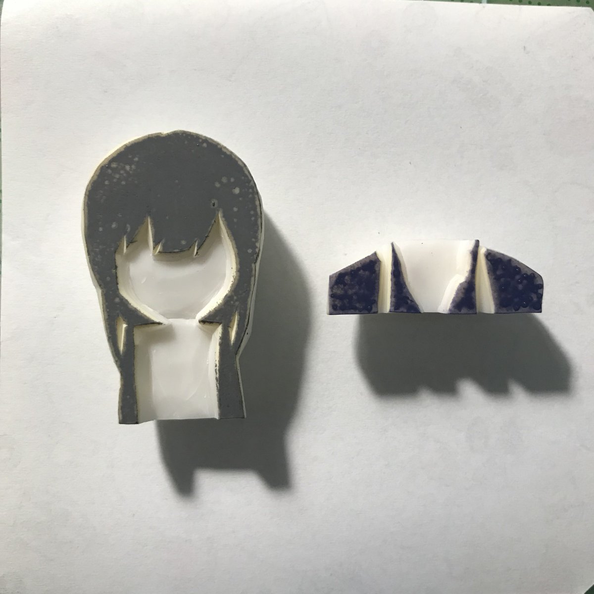 rrermesche's tweet photo. #消しゴムはんこ #지우개도장
#Yomitart
散り散り https://t.co/nTt22bX8pW