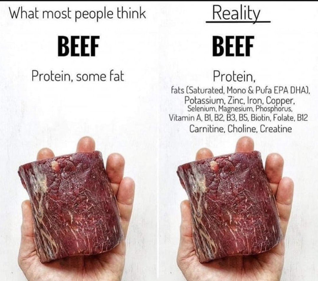 RWMaloneMD's tweet photo. Getting excess carbs out of the diet - and eating more meat is healthy.  Pasture kept is best. Buy local. https://t.co/Os9fHBMJ70