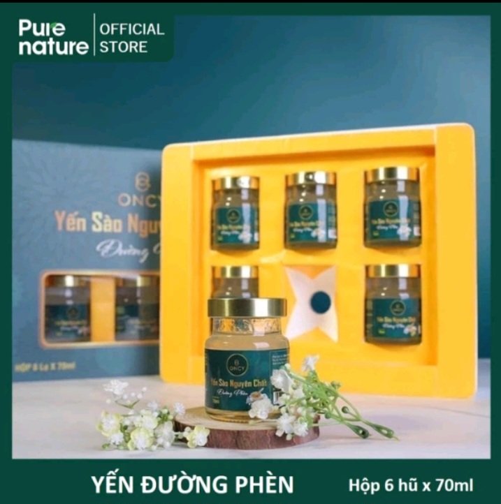 ShopsanphamYen's tweet photo. Xem ngay (Hoả tốc HCM) YẾN SÀO CAO CẤP ONCY ĐƯỜNG PHÈN - HỘP 6 HŨ (Date 2025) với giá ₫85.000. Mua ngay !!! https://t.co/7qP8VXNtu1