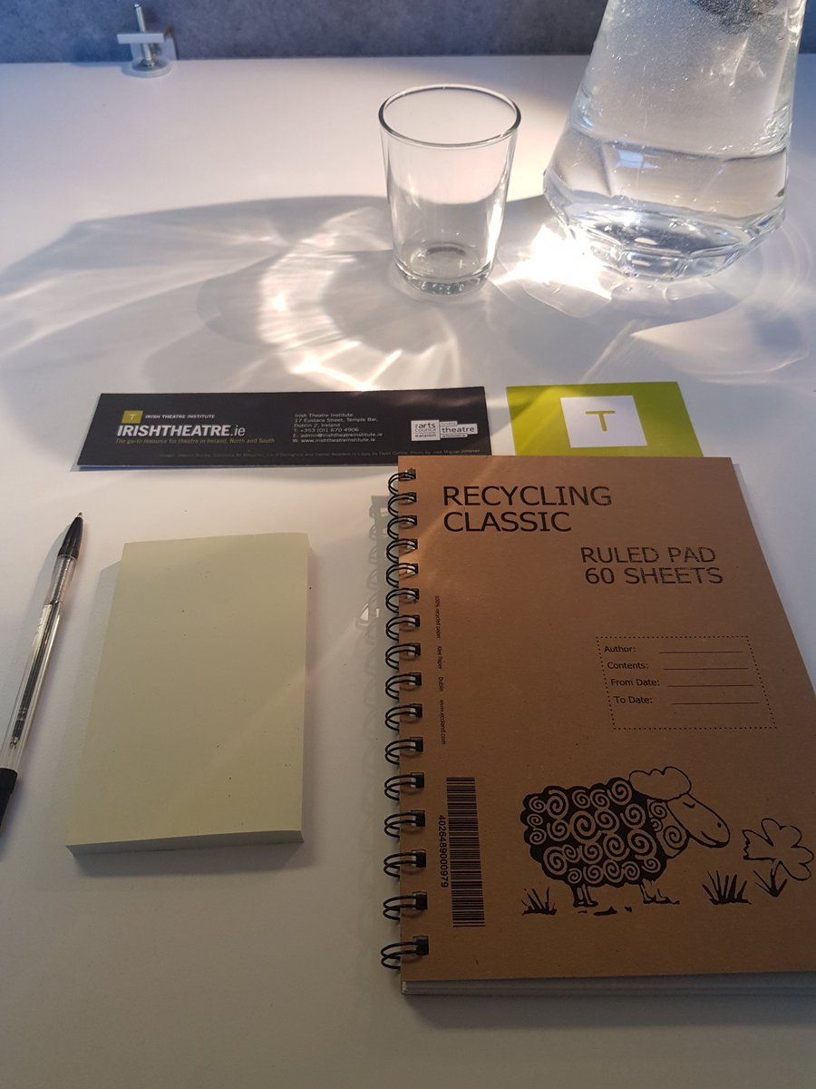 HelenKMcGrath's tweet photo. Thrilled to be spending my first of two Gap Days @IrishTheatreIns 

Received an exceptionally warm welcome from all the ITI team. Provided with a beautiful space &amp; everything I need. 

Very thankful to @YayGapDay for the time, space &amp; support. 

#DreamThinkCreate
 #yaygapday https://t.co/ac74htg53l
