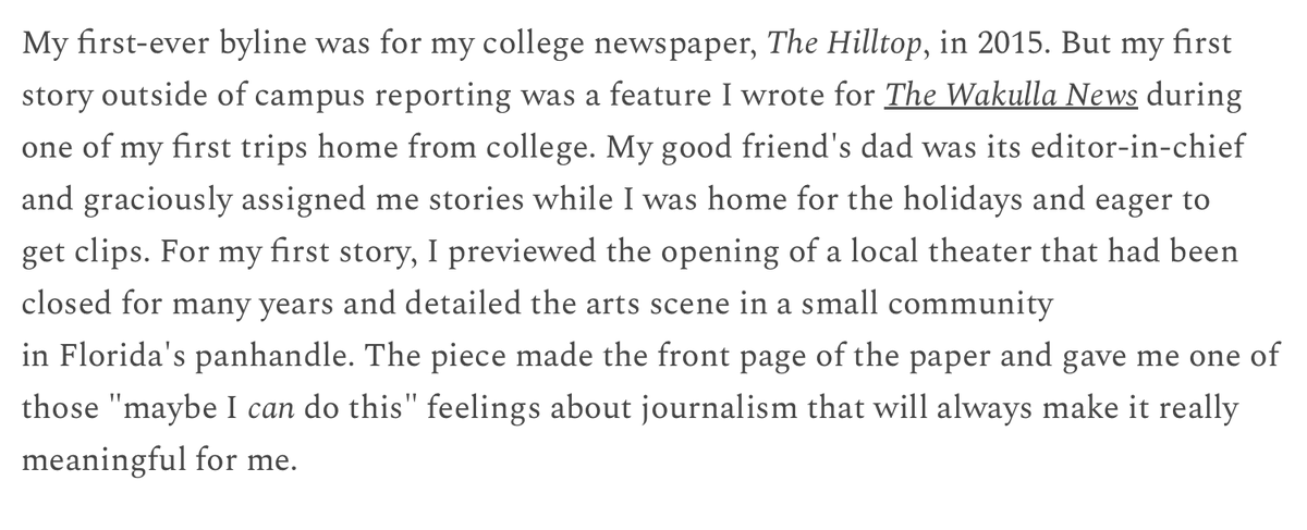 New York Times' politics reporter @mayaaking got her start writing for her hometown paper during winter break in college bit.ly/3tT7kFL