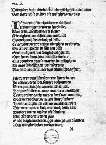 ' d'Wonder dat in die stat van Bruesel ghemaect was
Van claren ijse en snee, die wel gheraect was.'  In januari 1511 zo'n honderdentien sneeuwpoppen in @StadBrussel, in een vijftigtal groepen, verdeeld over evenzovele plekken. Verhaal en details : 👉  dbnl.org/tekst/plei001s…