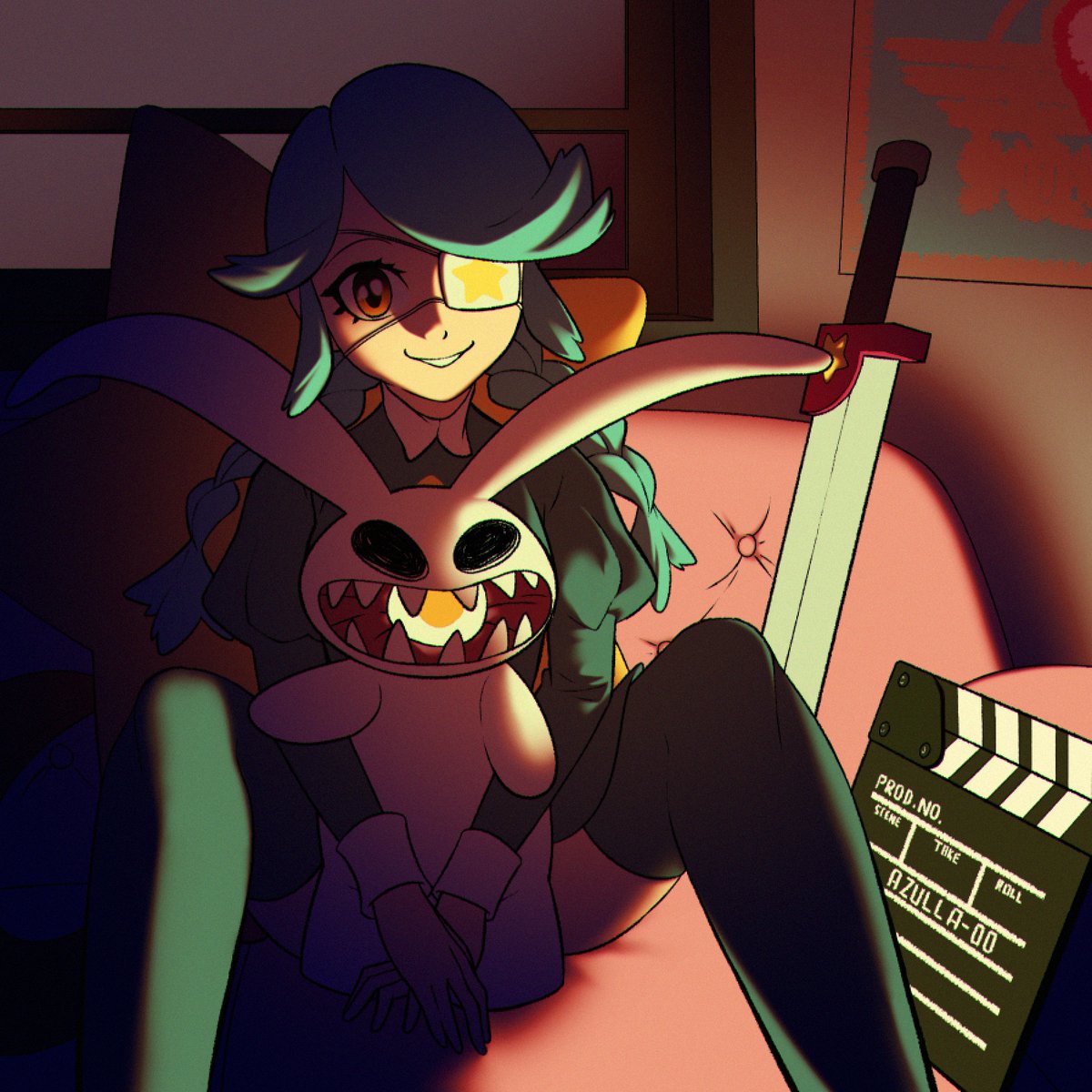 Azulla_00's tweet photo. Annie - Skullgirls https://t.co/Ylu9p0mUEx