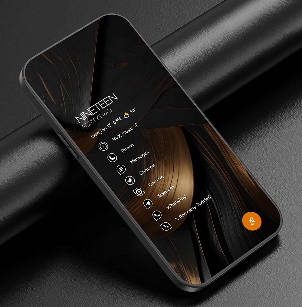 homescreenvibes's tweet photo. Gold is Gold.
📍Niagara Launcher
📍Gold Texture 33 from Deluxe Category @TeamShadowST
📍Base pack TextClock @Kdesignwork94
📍Japes Lux @suitcaselabs
📍Template @andro_idfans
#realme #android #homescreen #withNiagara #wallpapers #personalisation #widgets #tools #icons #HS2i https://t.co/1xuF1Ki4uK