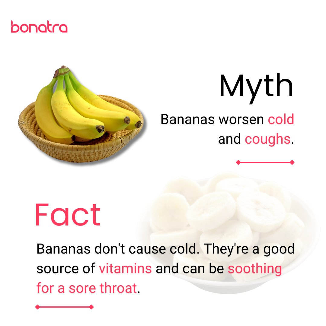 Myth Buster
#Banana #myths #Health #healthylifestyle #HealthyLiving #nutrition #HealthyEating