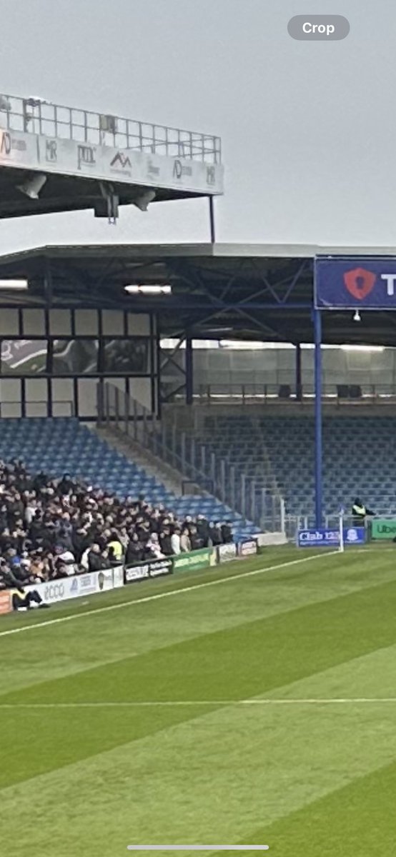 JamieLockwood_'s tweet photo. @JamieSartain94 @PompeyPedro Here’s a photo I took on Saturday, if I zoom into that corner you can see it 👀 https://t.co/5zNQJ69NX2