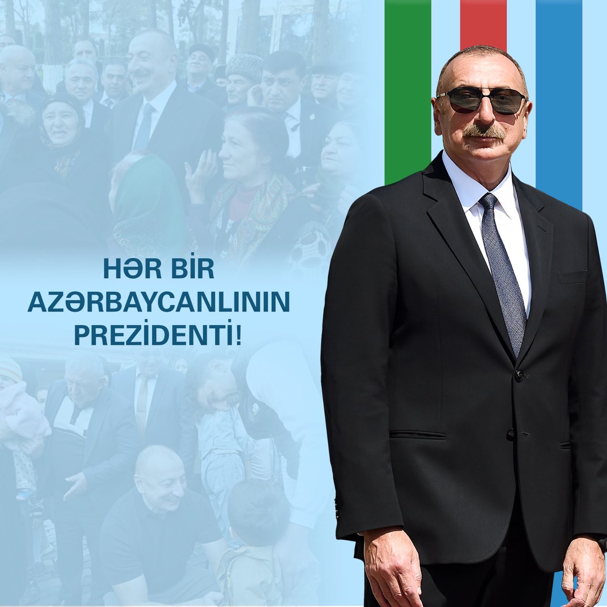 Hər bir Azərbaycanlının Prezidenti!

#Prezidentseçkiləri #Seçki2024 #QalibXalqınQalibLideri