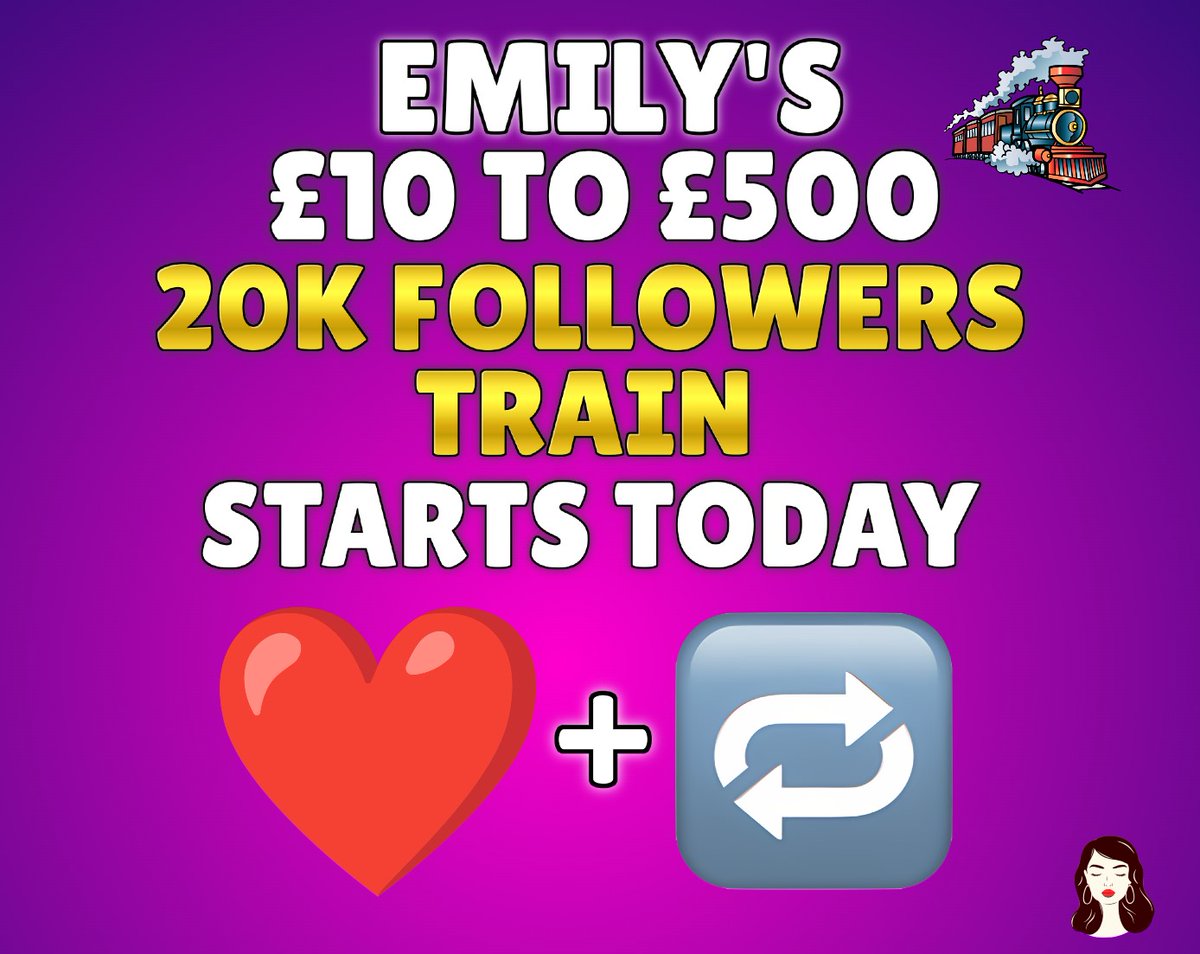 EmilyTaylorTips's tweet photo. Good afternoon everyone 🫶

Who wants me to start a train today? 🚂

Everybody must ❤️ and retweet this tweet if you want my £10 to £500 train to start today! 😜

I'll have more bet builders and Accas this week😍

Turn my notifications on and drop me a follow to receive my tips🔔 https://t.co/nBIBXFLy8j
