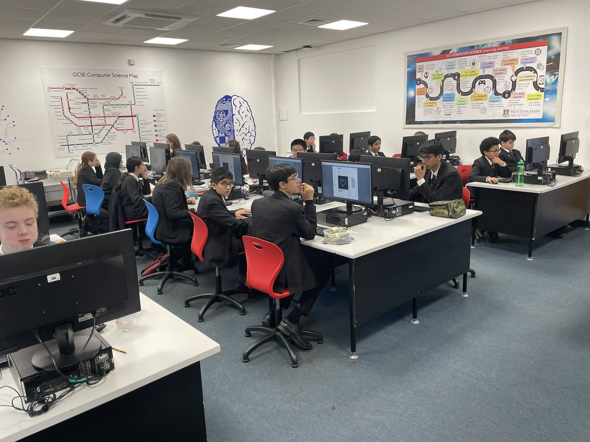 Computing at Nottingham High School tweet media