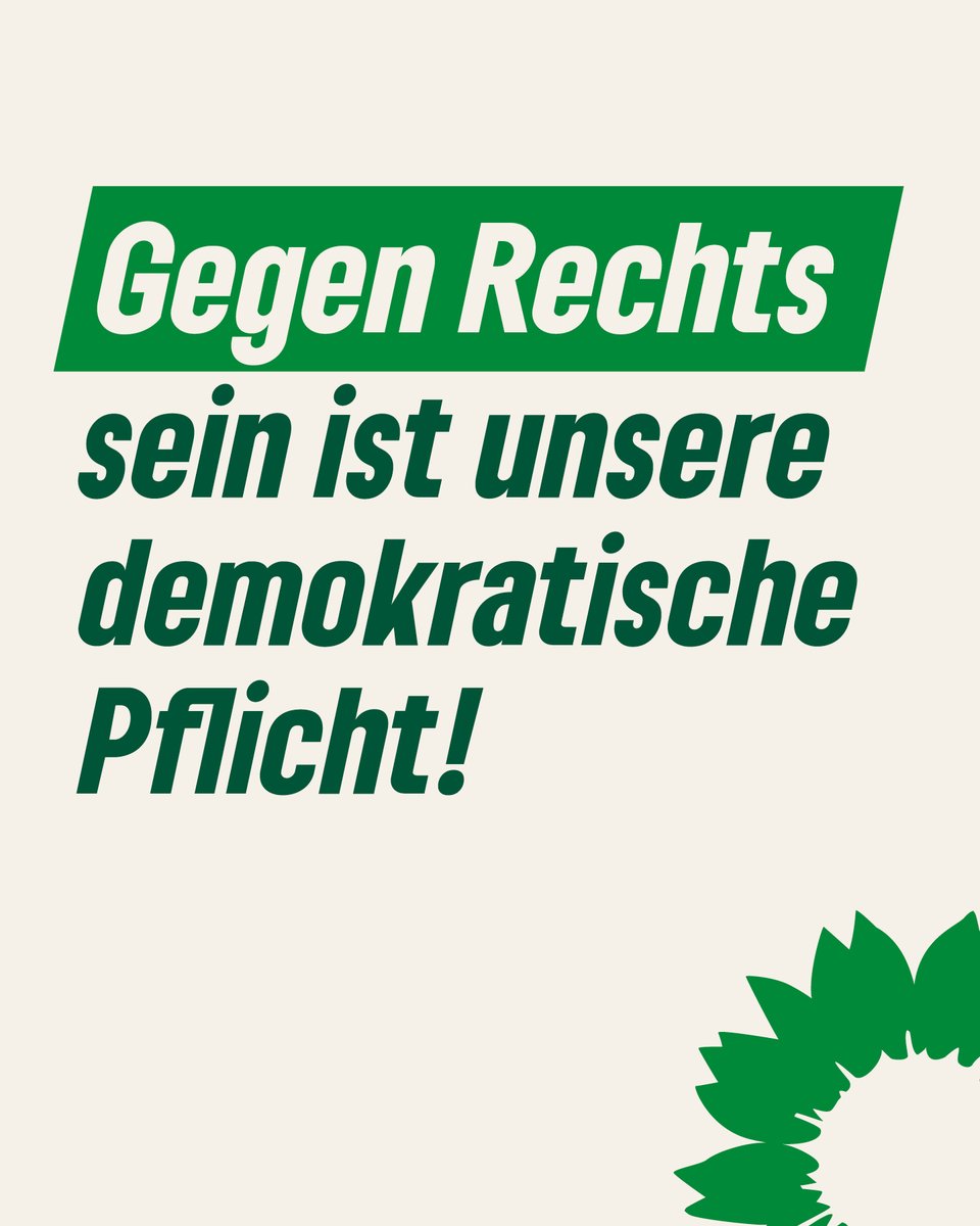 Wenn sich Menschenfeindlichkeit mobilisiert, müssen es Solidarität und demokratische Kräfte umso mehr tun. Gemeinsam gegen Rechts! 📣