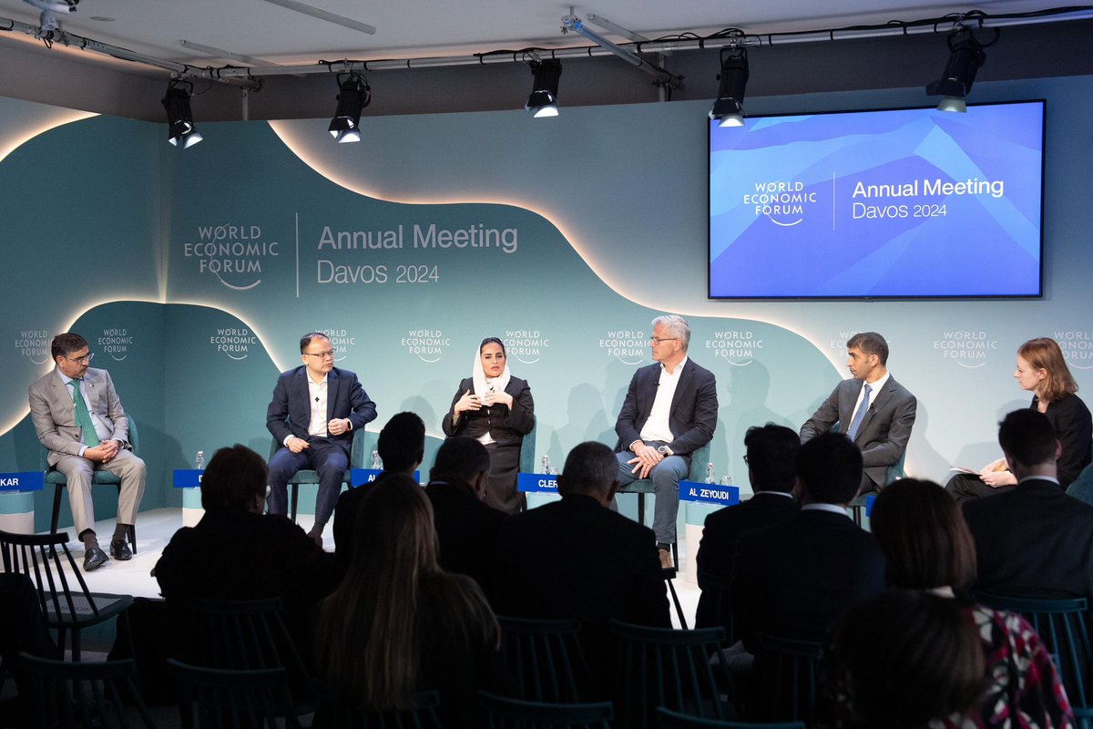 د. ثاني أحمد الزيودي (@thanialzeyoudi) on Twitter photo The #UAE is leading the charge to digitize global trade. During the <a href="/Davos/">World Economic Forum</a> session “TradeTech’s Trillion Dollar Promise”, I highlighted how AI, data analytics & blockchain can make trade smarter, cleaner & more accessible – and how our TradeTech initiative is inspiring action. The #UAE is leading the charge to digitize global trade. During the <a href="/Davos/">World Economic Forum</a> session “TradeTech’s Trillion Dollar Promise”, I highlighted how AI, data analytics & blockchain can make trade smarter, cleaner & more accessible – and how our TradeTech initiative is inspiring action.
