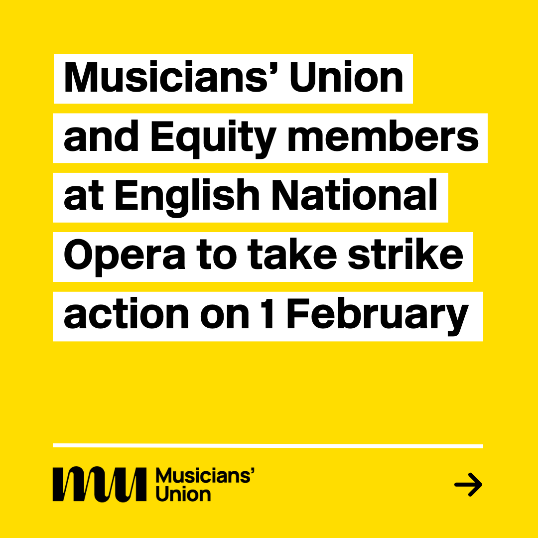 Musicians' Union tweet media