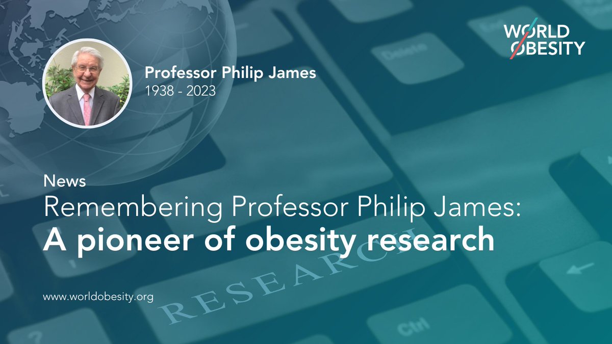 We pay tribute to Professor Philip James - a pioneer of clinical nutrition & obesity research, creating the IOTF, as well as serving as president of IASO 2010-2014 - when they merged to form the World Obesity. ➡️ worldobesity.org/news/rememberi…