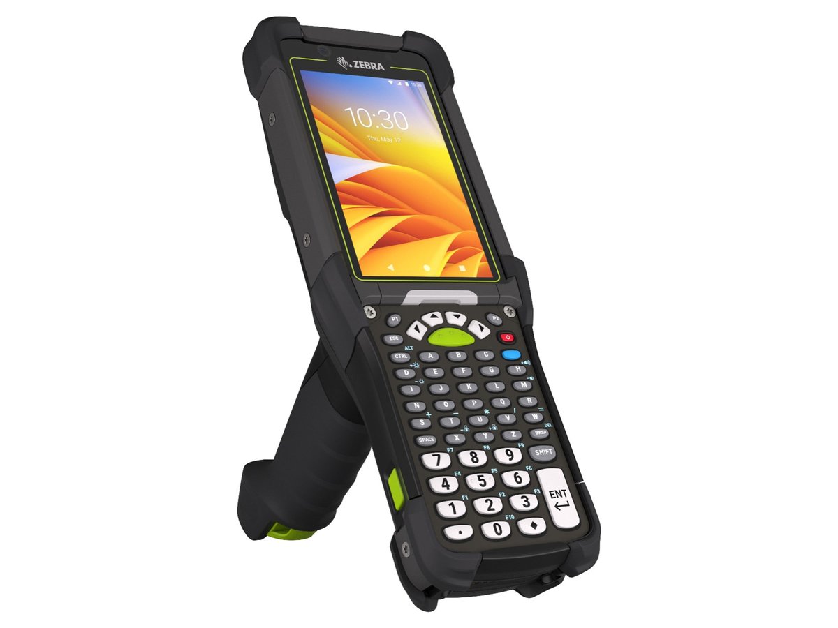 TimMcMarketing's tweet photo. The MC9400 Series is the latest evolution in Zebra's ultra-rugged mobile solutions! With #5G and #WiFi 6E connectivity, it was built to meet the growing needs of our customers with enhanced security and easier workflows. https://t.co/2X2VfFUPym

#ZebraEmployee https://t.co/3IFnesBunx