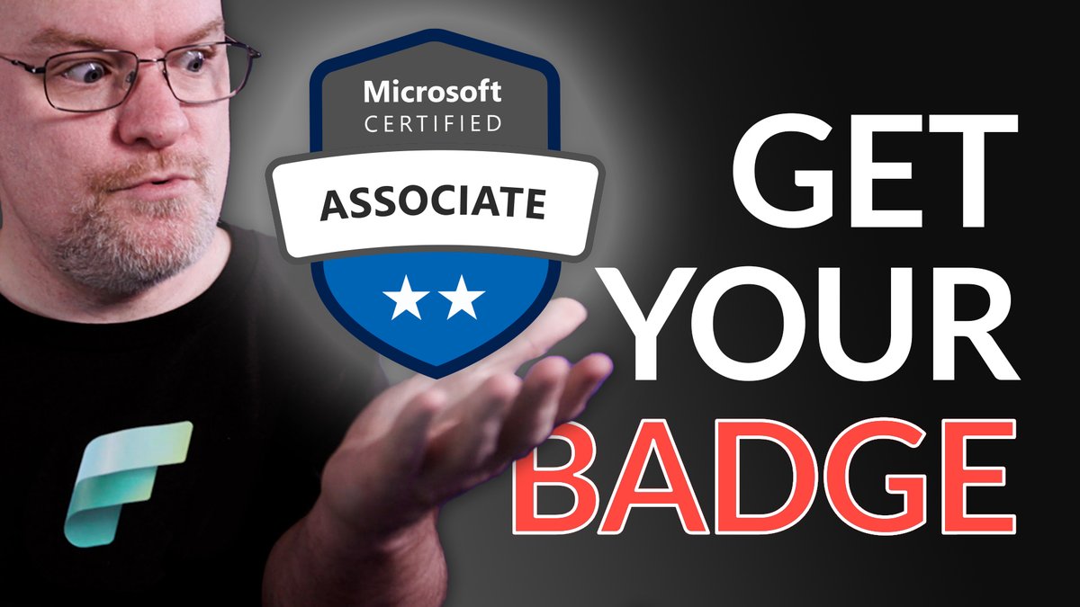 Discover the best way to get your Microsoft #DP600 certification with the new Career Hub on #MicrosoftFabric. Access resources, practice tests, and expert advice. Did we also say discounts?

Watch on YouTube - guyinacu.be/careerhub
