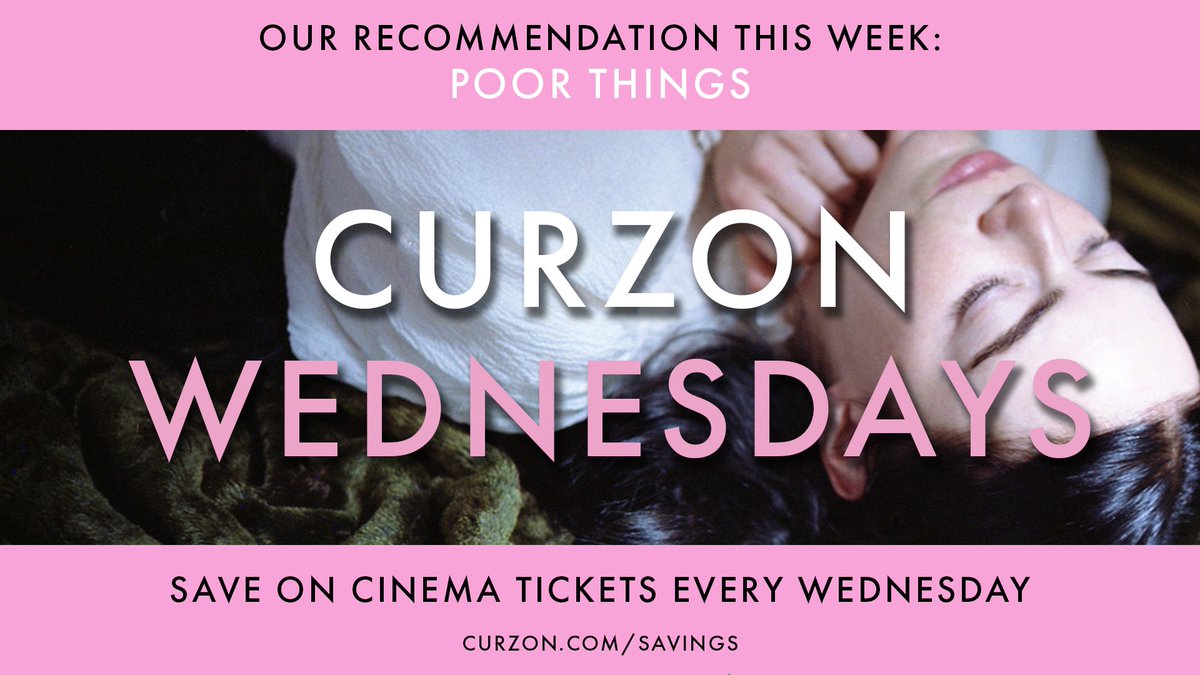 CurzonCchester's tweet photo. it’s WEDNESDAY! You know what that means? cheap cinema tickets! 🎉🎬

Save on cinema tickets EVERY Wednesday, £9 the whole day!!* Grab some popcorn and watch the latest film 🍿 

*(concession tickets £7.50) https://t.co/JHrfoEKKQ3