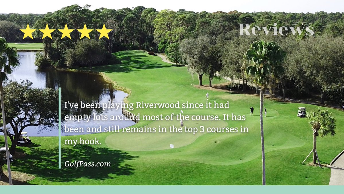 We know what we think of this amazing club, but what do others have to say? Read this review from @GolfPass and then book your next tee time at bit.ly/3piDy8E #riverwoodgolfclub #golf #portcharlottegolf #Golfportcharlotte #golfclub #flgolf #publicteetimes #publicgolf