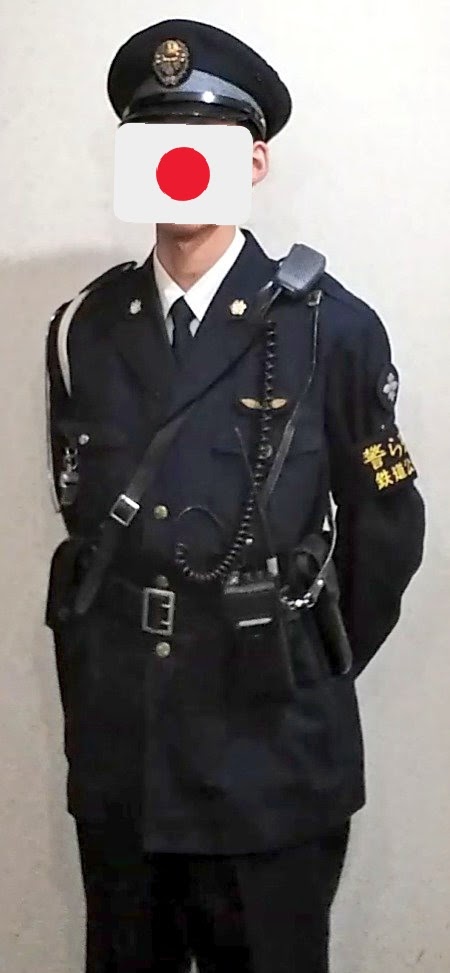 uniform hat solo 1boy male focus police walkie-talkie  illustration images