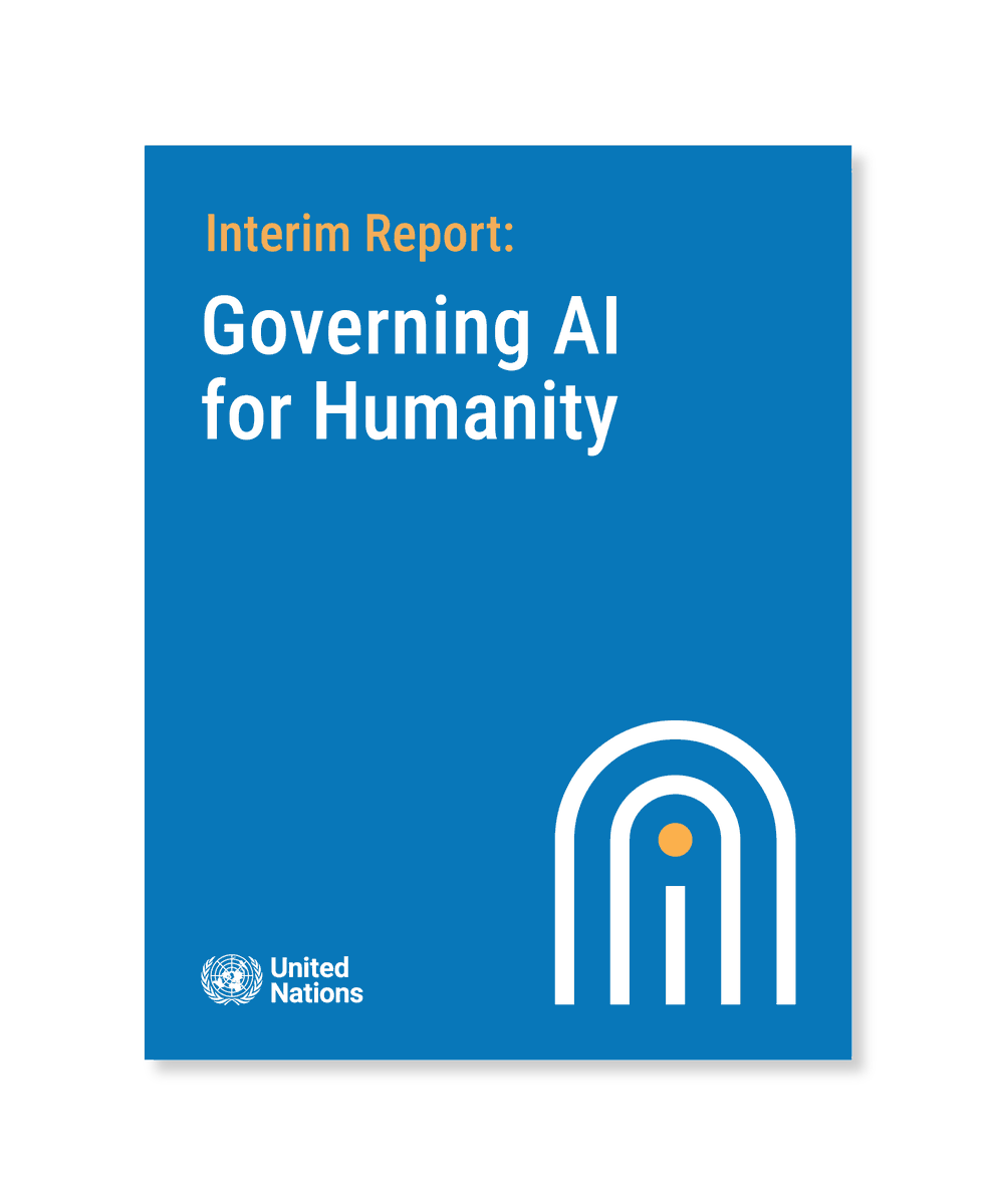 FLI_org's tweet photo. 📄🌐 The @UN High-level Advisory Body on AI has released its interim report.

Considering both the myriad opportunities and immense risks presented by AI, the report outlines key principles &amp; institutional functions necessary to govern AI for humanity.

🔗 https://t.co/USDL2sxAra https://t.co/YzaozzRjf1
