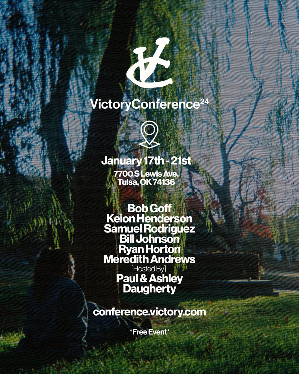 PaulDaugherty's tweet photo. Today is the day the LORD has made, I will REJOICE, and
Be GLAD in it. (Ps.118:24)

Today is the day, 
#VCONF 24’ kicks off tonight
 at 7 PM w/  @bobgoff 🎉
•Yes, it’s free. 
•Yes, we have KIDS SERVICES ea. night!
•Yes you can join us live or online. 

https://t.co/9u61zfHMcp https://t.co/uqUhsrrU8i