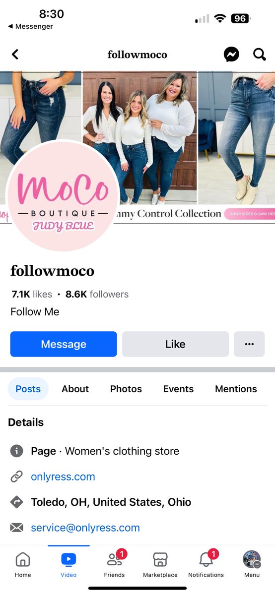Mrs_SCollier's tweet photo. Please steer clear of #moco boutique shown below. Their site has been spoofed yet they refuse to publish any info for their customers. Telling me to file a complaint with the back yet lots fell victim. Bad business #banmocoboutique #badbusiness #SCAM https://t.co/rw2t5DKkMp