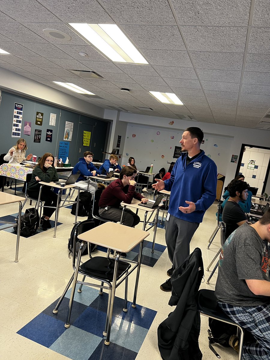 Mr. MacIntyre always has great things to add to our English class, especially with his history background, as we work towards writing historical research papers in English. #interdisciplinarylearning