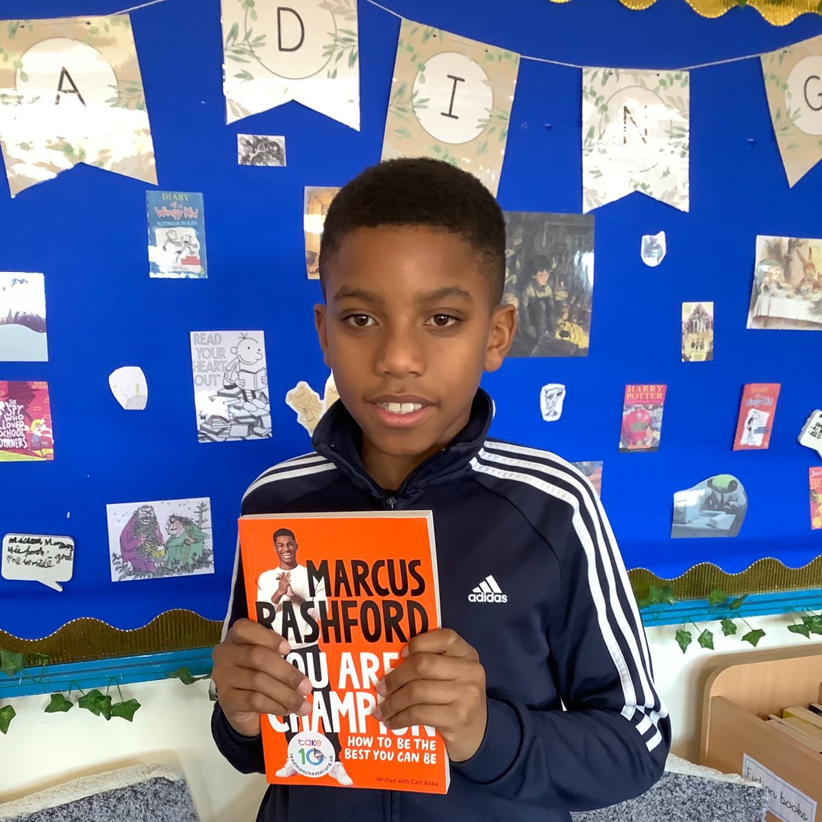 St Dunstan's Recommend Reads. Emmanuel in Year 6 recommends - Marcus Rashford's You Are a Champion. He said the book is an encouraging read as it tells us to never stop working on our dreams.