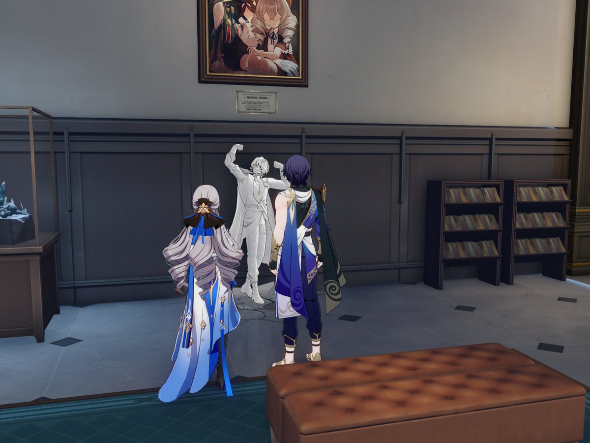 ikkilee3's tweet photo. Dr. Ratio Museum😂

#HonkaiStarRail  #星穹铁道 #DrRatio #真理医生 https://t.co/jBq1hUODQy