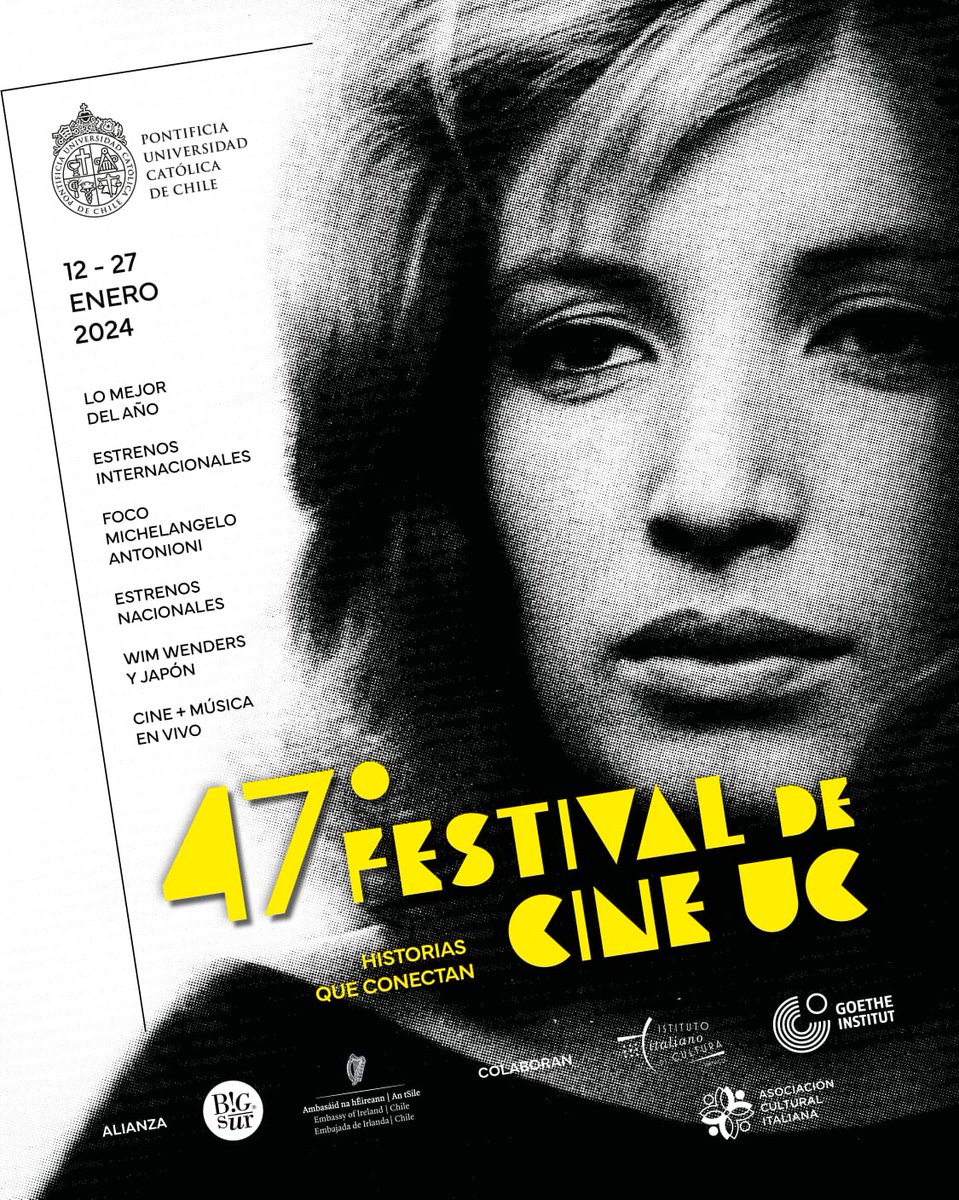 Universidad Católica (@ucatolica) on Twitter photo #CulturaEnLaUC ¡Imperdible panorama!😎 recuerda que hasta el 27 de enero está el Festival de <a href="/cineuc/">Sala CineUC</a> en el Centro de #ExtensiónUC 📍Alameda 390, con más de 20 películas seleccionadas de certámenes nacionales e internacionales. 🎬Revisa la cartelera aquí: rebrand.ly/sr3zcki #CulturaEnLaUC ¡Imperdible panorama!😎 recuerda que hasta el 27 de enero está el Festival de <a href="/cineuc/">Sala CineUC</a> en el Centro de #ExtensiónUC 📍Alameda 390, con más de 20 películas seleccionadas de certámenes nacionales e internacionales. 🎬Revisa la cartelera aquí: rebrand.ly/sr3zcki