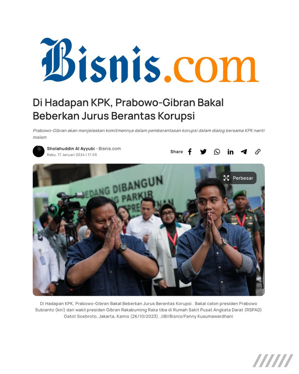 Komitmen kuat Paslon 02 Prabowo-Gibran akan membeberkan jurus berantas korupsi. Kami masyarakat sangat mendukung hal ini untuk kebaikan Indonesia. Paslon 02 siap berantas korupsi. ., #YukPindah02 #PrabowoLawanKorupsi #RameRamePindahke02