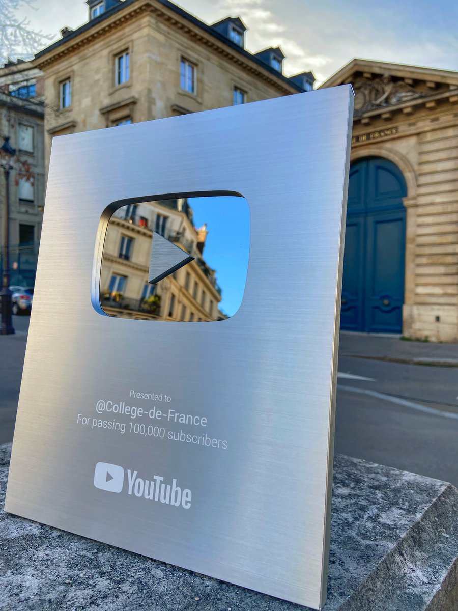 Collège de France tweet media