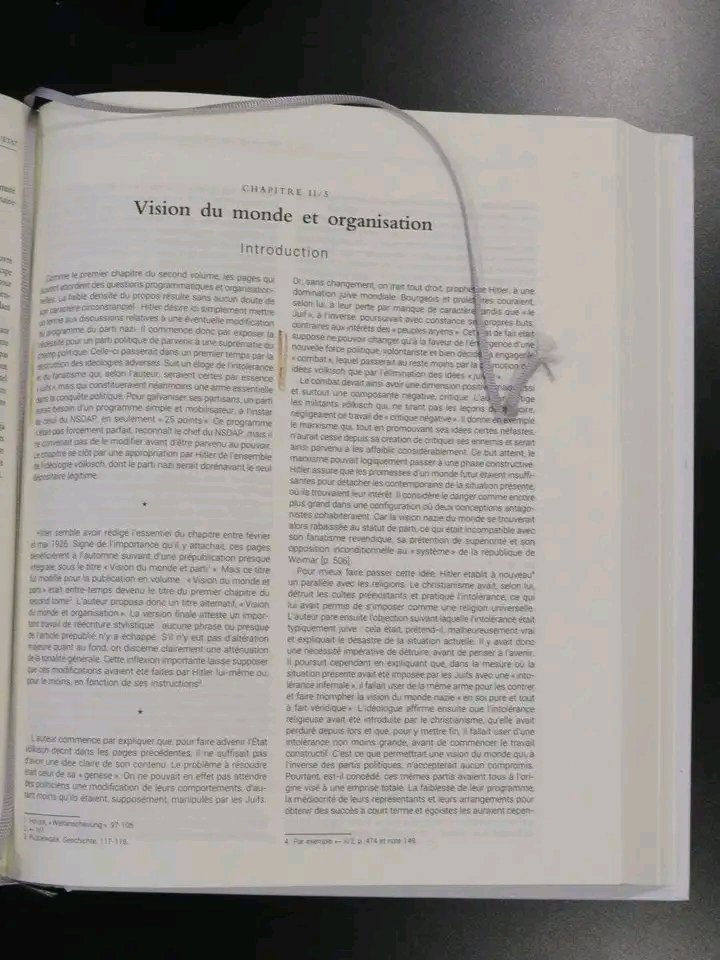 HervLaurent7's tweet photo. Après brève lecture d'une édition critique de Mein de Kampf de HITLER; j'estime que le plus grand danger pour la RDC, à date, est:
– la normalisation de l'éloge du fanatisme et de l'intolérance;
– le souci acharné de différents "camps" de vouloir paralyser toute pensée adverse. https://t.co/aycZgerMsH