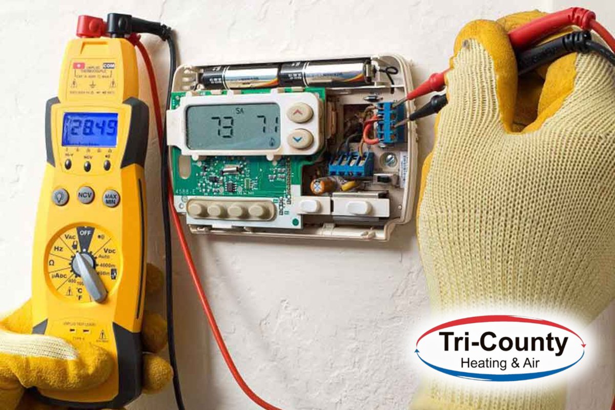 TriCountyHVAC1's tweet image. Unpredictable temps? The culprit might be your thermostat! Tri-County Heating &amp;amp; Air is at your service, tackling issues from erratic temperatures to display malfunctions. Schedule a repair appointment today #SteadyComfort #HomeClimateControl