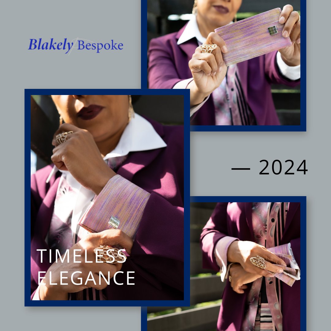 Celebrate the power of femininity with Blakely Bespoke's French cuffs. Elevate your ensemble, channeling the sophistication embodied by influential women. 

#WomanCrushWednesday #BlakelyBespokeFeminineChic