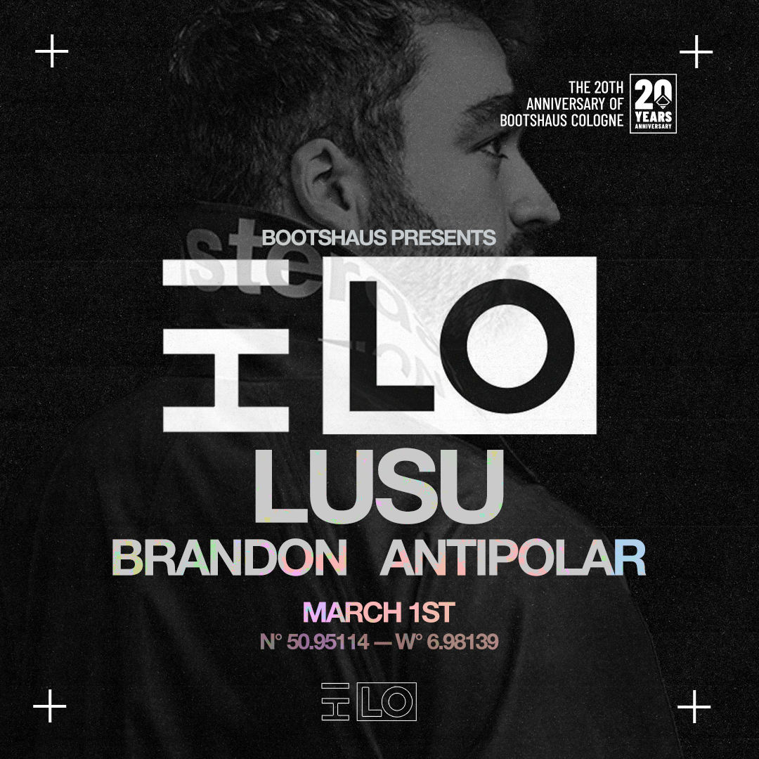 Returning to @Bootshaus_club, this time as HI-LO 😎🌀 March 1st, see you for another mosh pit 👀 bootshaus-club.ticket.io/9d6kyvu9/