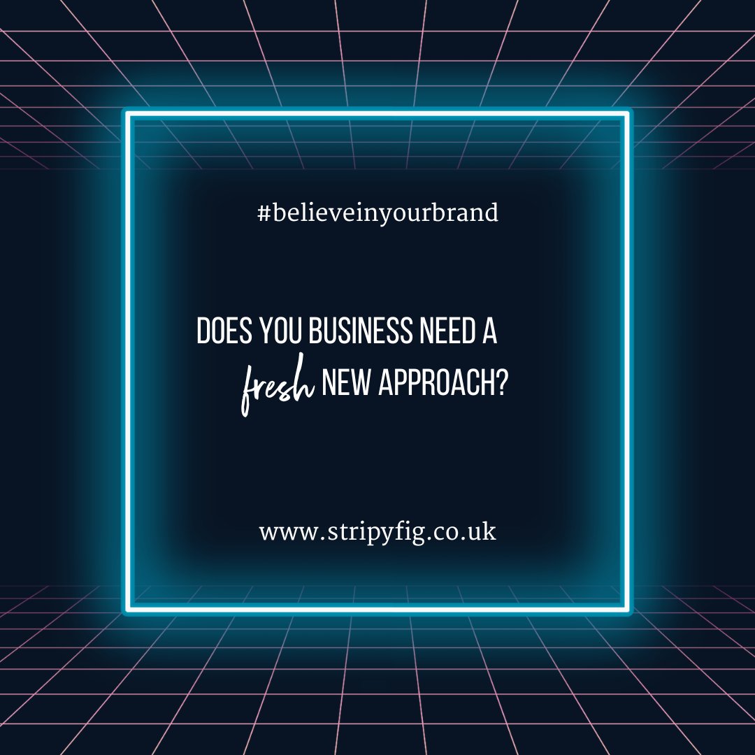 Contact us ➡️hello@stripyfig.co.uk 

#marketingagency #branding #believeinyourbrand #creative #design