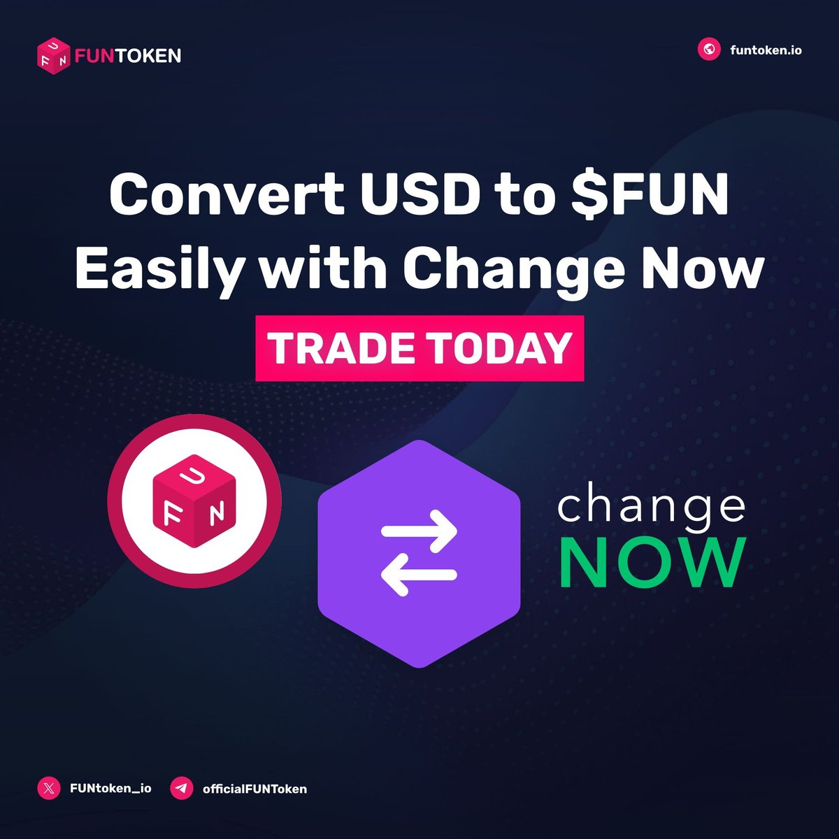 FUNToken tweet media