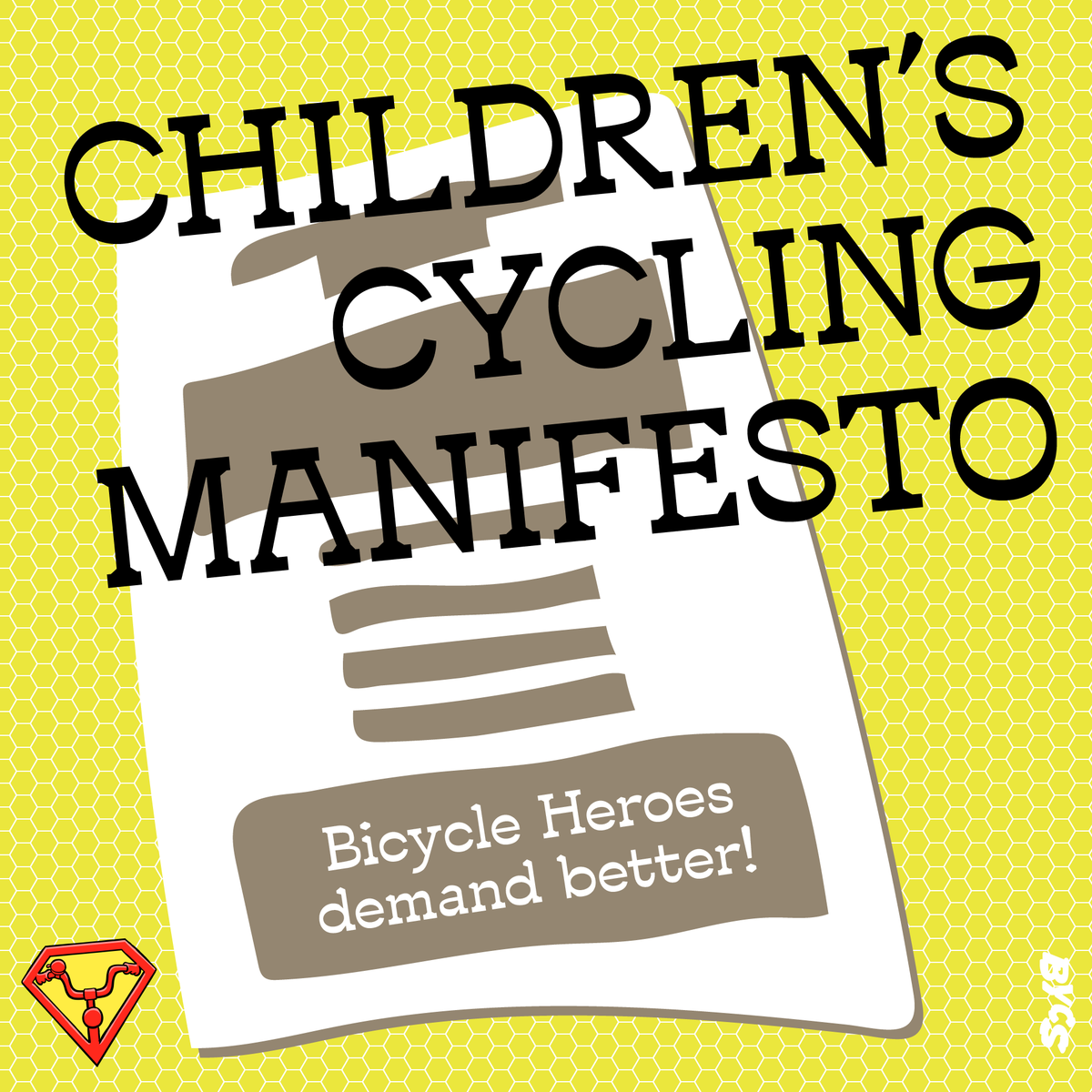 BYCS_org's tweet photo. 📞Children call for cycling!

The International #ChildrensCyclingManifesto, created by BYCS, is launching today. It calls for cities and cycling to be made with and for children to ensure their safety and health.

👉Share and read the full manifesto here: https://t.co/rpwXv5xCpT https://t.co/zgzbV9kcO6