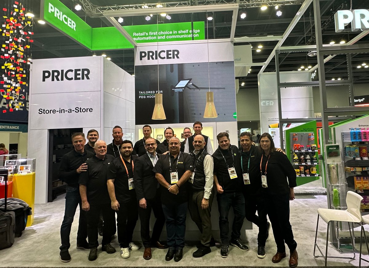 PricerAB's tweet photo. So many great meetings, and so many exciting impressions. Thank you all for visiting us at #NRF2024 🙏 https://t.co/ukHxJ1cYRe